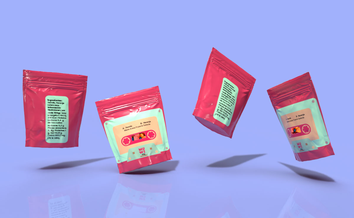 Packaging alimentario para Muwi fest